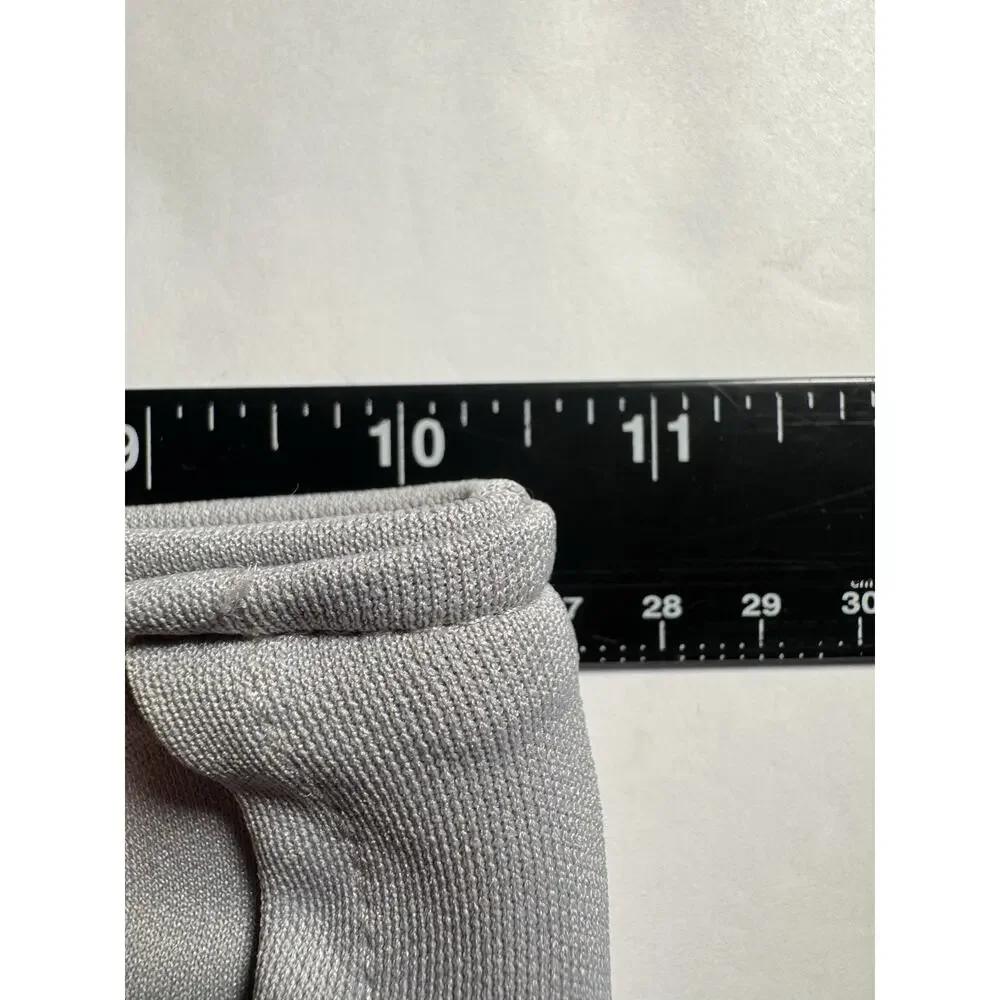 Augusta Sportswear Youth Small Gray Baseball Pants Elastic Cuff Belt Loops